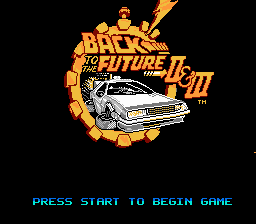 Back to the Future Part II & III » NES Ninja