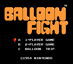 Balloon Fight™, NES, Jogos