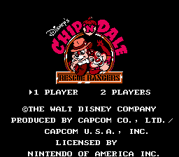 Chip 'n Dale Rescue Rangers » NES Ninja