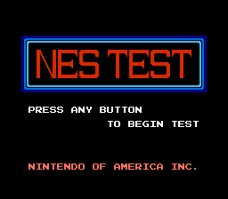 nes test cartridge rom