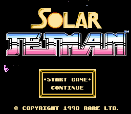 Solar Jetman - Hunt for the Golden Warpship - Screenshot 1/3