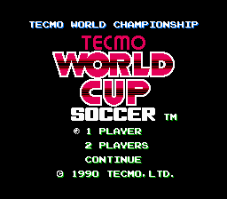Tecmo World Cup Soccer - Screenshot 1/3