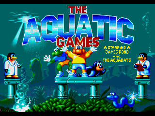 Aquatic Games - Starring James Pond, The - Screenshot 1/5