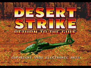 Desert Strike - Return to the Gulf - Screenshot 1/5