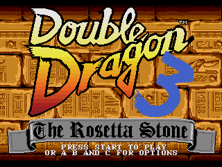 Double Dragon 3 - The Rosetta Stone - Screenshot 1/5