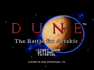 Dune - The Battle for Arrakis - Screenshot 1/12