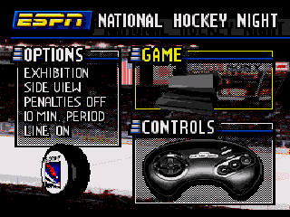 ESPN National Hockey Night - Screenshot 3/5