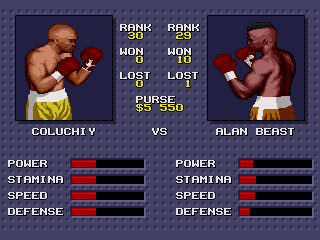 Evander Holyfield's Real Deal Boxing - Screenshot 4/5