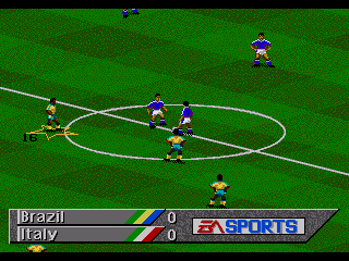 FIFA Soccer 95 - Screenshot 2/9