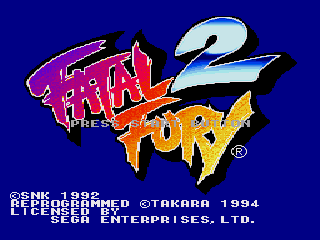 Fatal Fury 2 - Screenshot 1/7