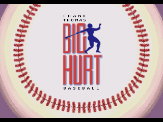Frank Thomas Big Hurt Baseball - Screenshot 1/5