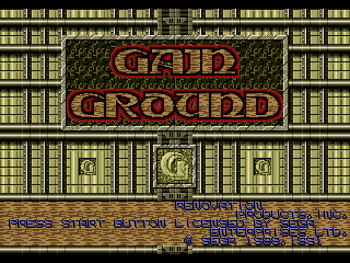 Gain Ground - Screenshot 1/5