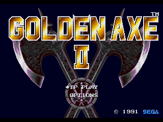 Golden Axe II - Screenshot 1/6