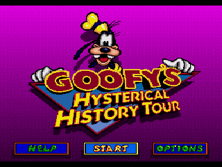 Goofy's Hysterical History Tour - Screenshot 1/5