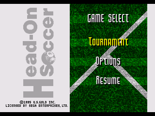 Head-On Soccer - Screenshot 1/6