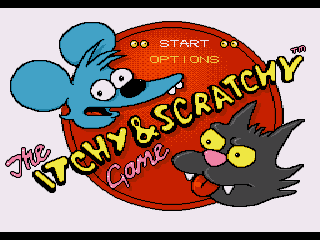 Itchy and Scratchy Game, The - Screenshot 1/5