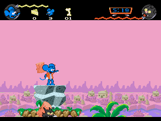Itchy and Scratchy Game, The - Screenshot 2/5