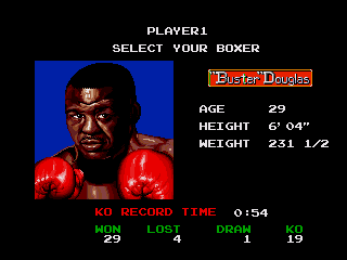 James Buster Douglas Knock Out Boxing - Screenshot 3/9