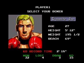James Buster Douglas Knock Out Boxing - Screenshot 7/9