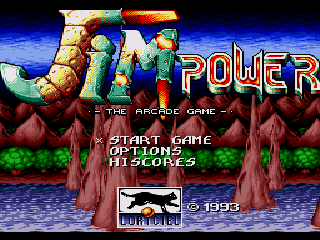 Jim Power - The Arcade Game - Screenshot 1/5