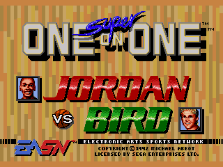Jordan vs Bird - Super One-on-One - Screenshot 1/5