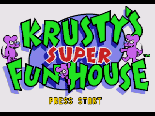 Krusty's Super Funhouse - Screenshot 1/5