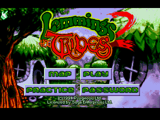 Lemmings 2 - The Tribes - Screenshot 1/5