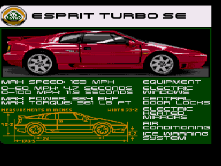 Lotus Turbo Challenge - Screenshot 3/5