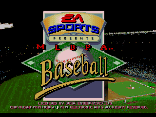 MLBPA Baseball - Screenshot 1/5