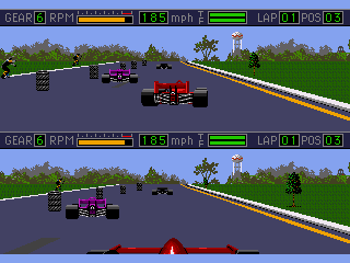 Mario Andretti Racing - Screenshot 2/6