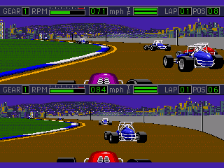 Mario Andretti Racing - Screenshot 5/6