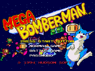 Mega Bomberman - Screenshot 1/11