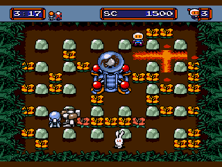 Mega Bomberman - Screenshot 2/11