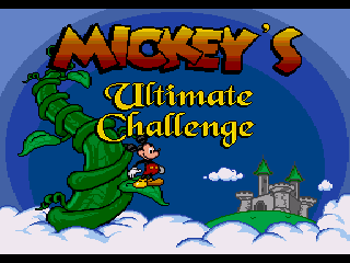 Mickey's Ultimate Challenge - Screenshot 1/5
