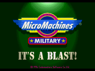 Micro Machines Military - It's a Blast! - Screenshot 1/5