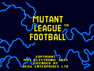 Mutant League Football - Screenshot 1/5