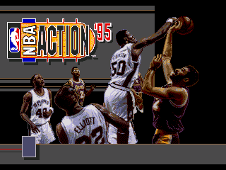 NBA Action '95 - Screenshot 1/3