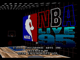 NBA Live 95 - Screenshot 1/5