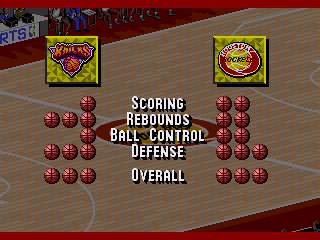 NBA Live 95 - Screenshot 4/5