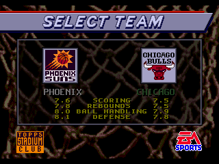 NBA Showdown 94 - Screenshot 3/9