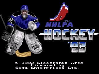 NHLPA Hockey '93 - Screenshot 1/5