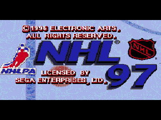 NHL 97 - Screenshot 1/5