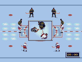 NHL All-Star Hockey '95 - Screenshot 2/5