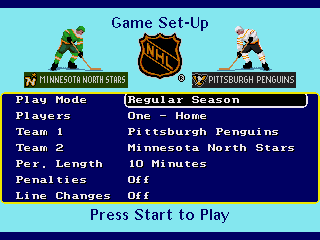 NHL Hockey - Screenshot 3/11