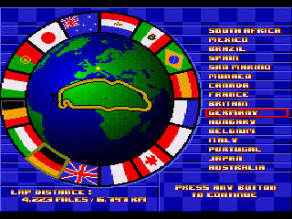 Nigel Mansell's World Championship - Screenshot 3/6