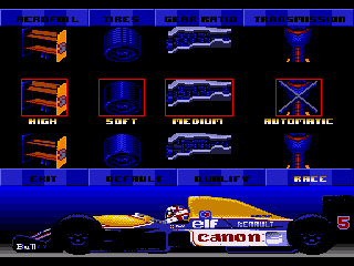 Nigel Mansell's World Championship - Screenshot 4/6