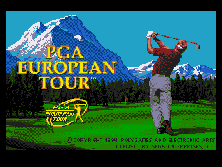 PGA European Tour - Screenshot 1/5
