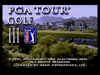 PGA Tour Golf III - Screenshot 1/5