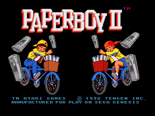 Paperboy II - Screenshot 1/5