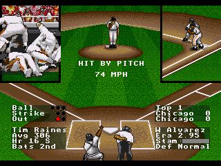 R.B.I. Baseball 94 - Screenshot 2/5